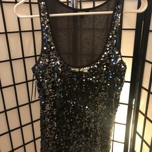 Express bling tank top
